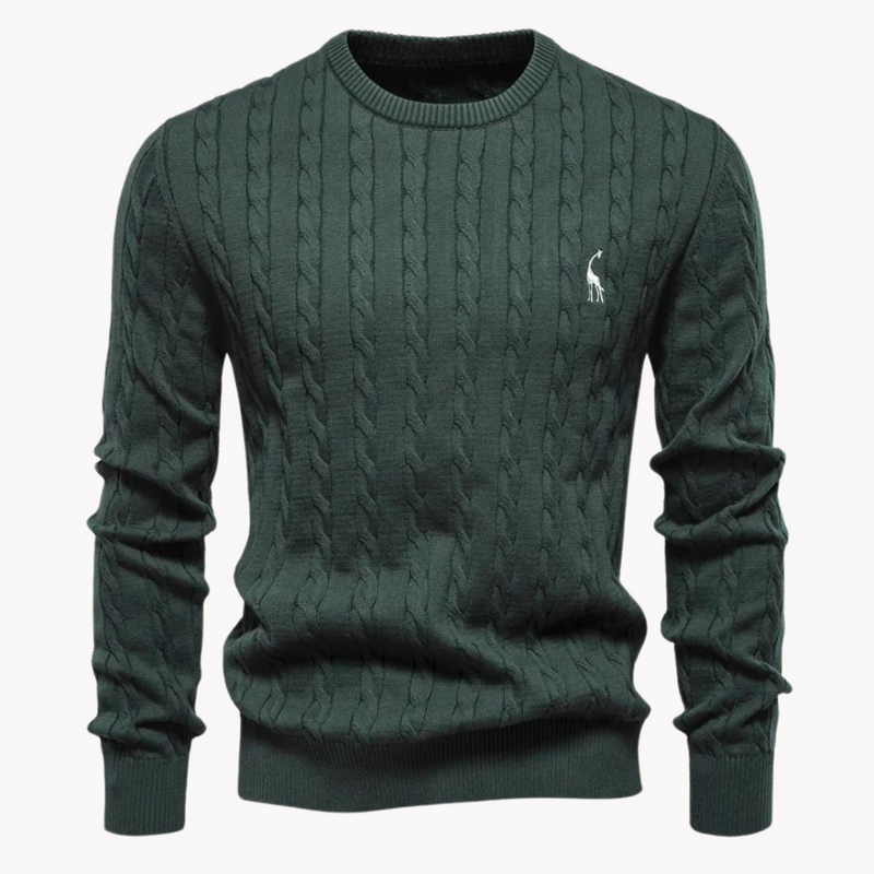 Luxuriöser Baumwollpullover