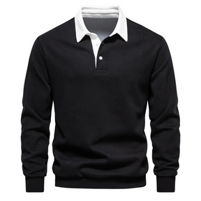 Polo Renlor Kontrastkragen