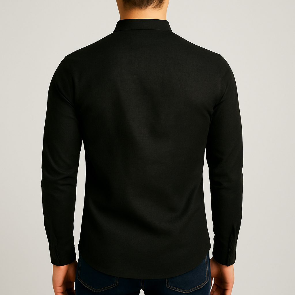 Leinenhemd Varick – Minimalistische Eleganz