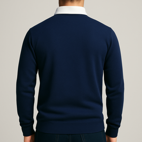 Polo Renlor Kontrastkragen